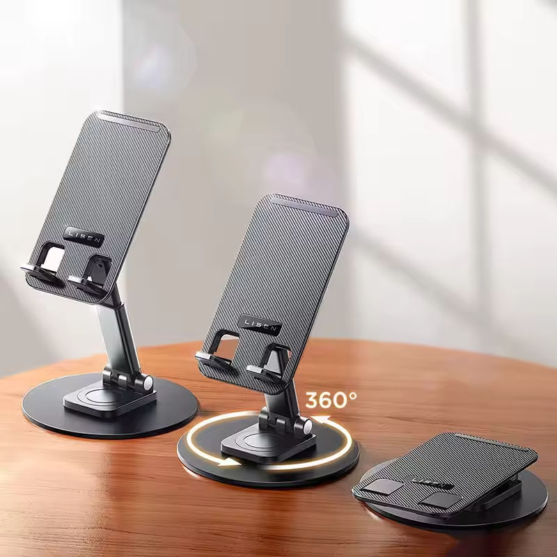 Phone Holder Portable Desktop 360 Rotating Waterproof